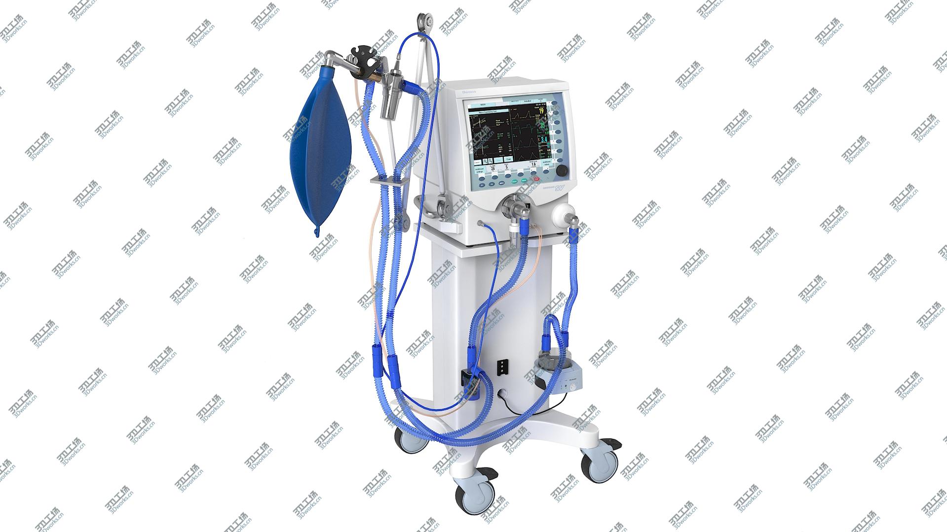 images/goods_img/202105073/Medical Artificial Lung Ventilation Device Medical Respirator Ventilator model/2.jpg